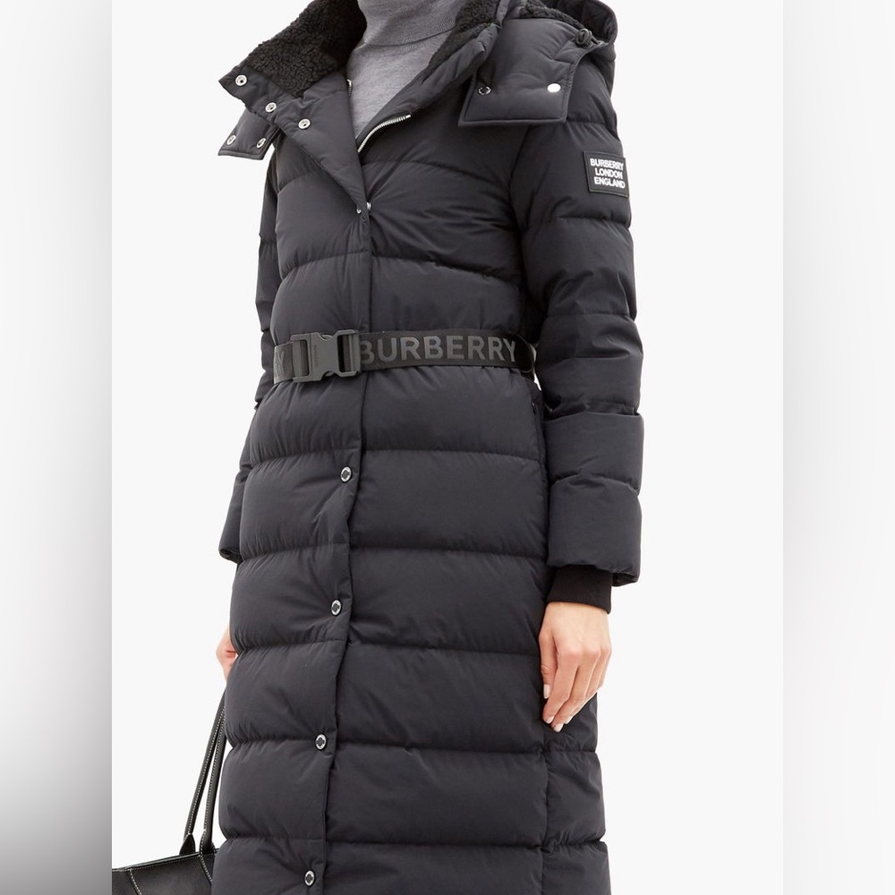 Burberry Eppingham Belted Quilted Down Puffer. XL